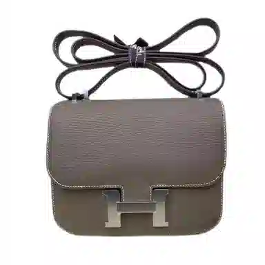 HERMES Constance 19 Chevre Mysore 18 Etoupe