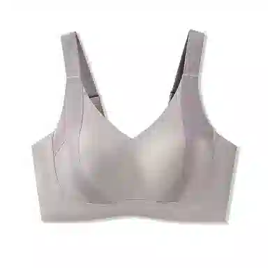 润微 薄款无痕大胸显小提拉透气不闷收副乳防下垂文胸 女款