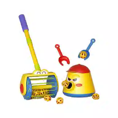 咕轹 咕轹 儿童泡泡发射壶 推推乐  益智男孩女吸尘器 玩具