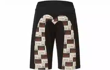 EVISU Shorts Black