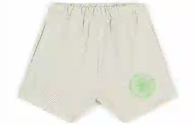 Mardi Mercredi Classic Daisy Embroidery Shorts