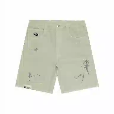Aape Shorts Green
