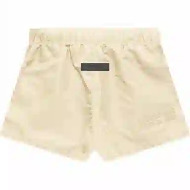 Fear of God Essentials Nylon Running Shorts Eggshell