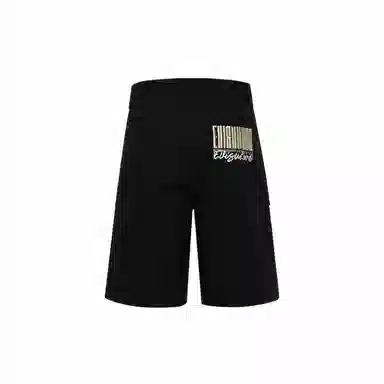 EVISU KURO SS24 Black Shorts