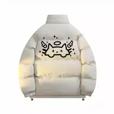 ROBINHOOD Retro American Streetwear Puffer Jacket