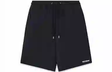 WE11DONE FW22 Black Shorts