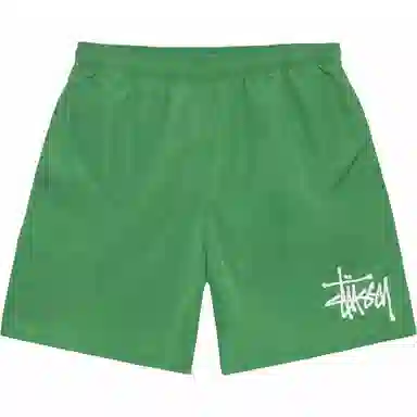 Stussy Logo Embroidered Shorts
