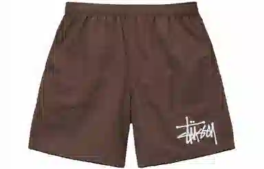 Stussy Logo Embroidered Shorts