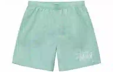 Stussy Logo Embroidered Shorts