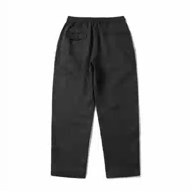 实年服工 高端质感宽松直筒休闲裤 男款 藏灰蓝