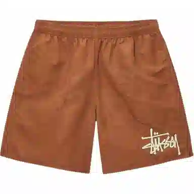 Stussy Logo Embroidered Shorts