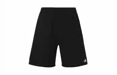 The North Face Logo Embroidered Shorts Black