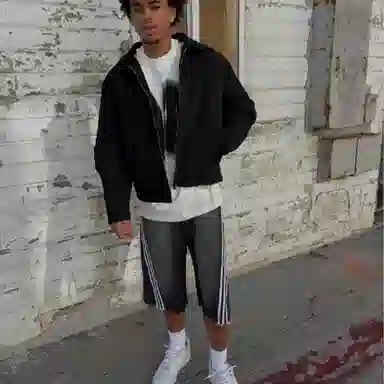 HARSH AND CRUEL Cleanfit Denim Shorts Black