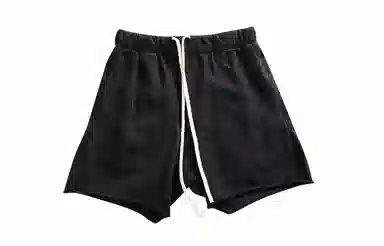 BABUGGE Loose Fit Rolled Hem Shorts