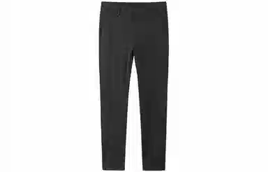 才子 纯色修身简约透气休闲裤 男款