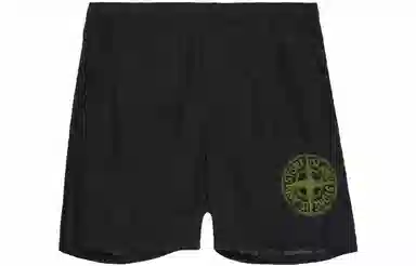 Stone Island SS23 Black Shorts