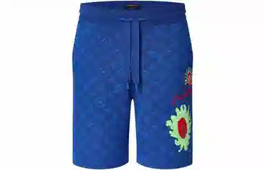 Louis Vuitton x Yayoi Kusama SS23 Shorts Blue