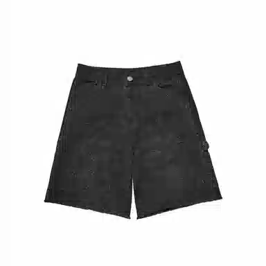xVESSEL Black Denim Shorts