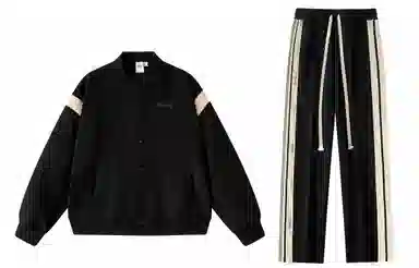 Coca-Cola Suede Stripe Embroidered Set