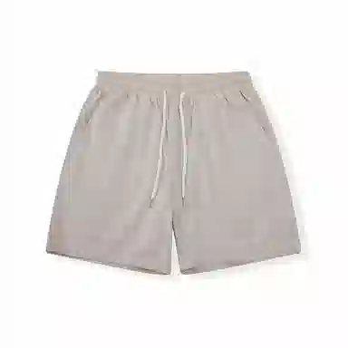 我是大卫 潮牌日系韩版百搭居家直筒五分休闲短裤 男款