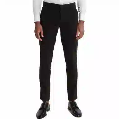 HUGO BOSS Slim Zip Casual Pants Black