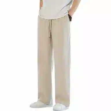 煦加 宽松纯色长裤休闲裤 男款