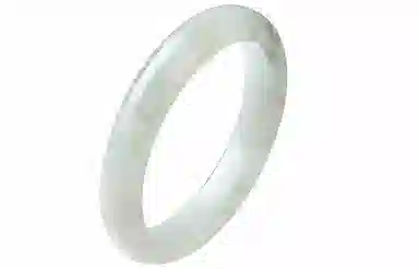 石头记 烟雨 青山黛翠绿贵妃镯  新中式国潮 高级感汉服旗袍百搭 清冷典雅高级感 吉祥如意 上手显白手饰  礼盒好运 天山翠 手镯 女款