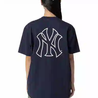 New Era MLB Yankees Logo T-Shirt Navy