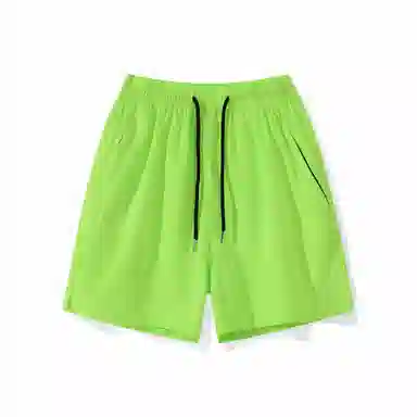 三体 水滴系列 美式复古简约基础纯色宽松百搭多巴胺高街潮牌时尚舒适透气薄款篮球跑步健身学生多巴胺休闲短裤 男女同款