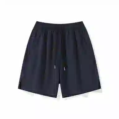 三体 水滴系列 美式复古简约基础纯色宽松百搭多巴胺高街潮牌时尚舒适透气薄款篮球跑步健身学生多巴胺休闲短裤 男女同款