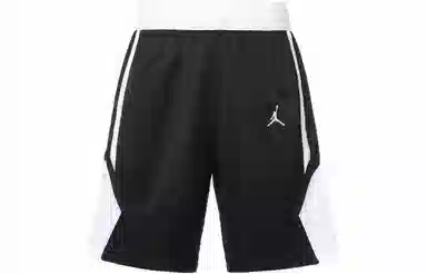 Jordan Basketball Shorts Black White