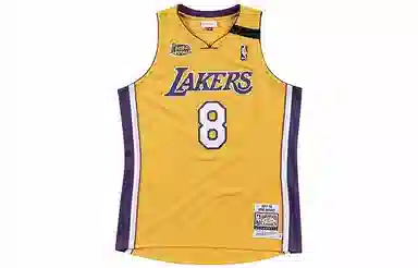 Mitchell & Ness NBA Finals 1999-00 Lakers Kobe 8 Yellow
