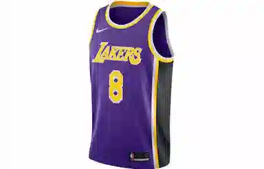 Nike NBA Los Angeles Lakers Kobe Bryant 8 Fan Jersey Purple