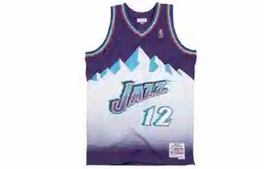 Mitchell & Ness NBA Stockton 12 Utah Jazz Jersey Purple