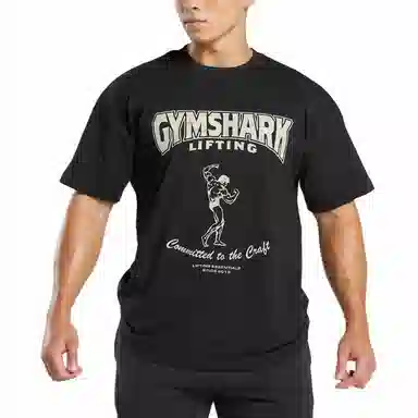 Gymshark Committed to the Craft Black Tee