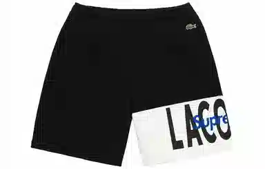 Supreme x LACOSTE FW19 Shorts Black