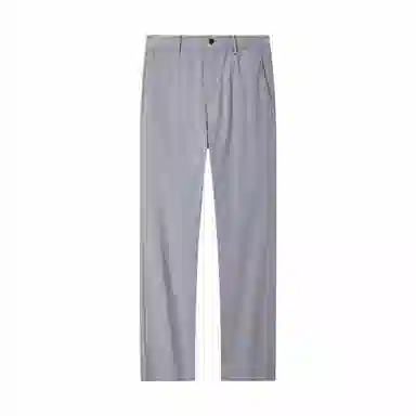 九牧王男裤专家 宽松纯色直筒休闲裤 男款