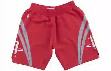 Mitchell & Ness x CLOT Retro Basketball Shorts Houston Rockets Red