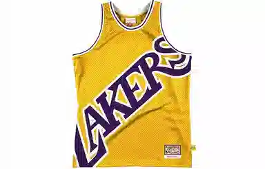Mitchell & Ness Big Face 2.0 Lakers Yellow
