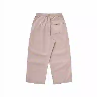 膨胀潮牌 成衣洗水宽松口袋阔腿休闲裤 男女同款