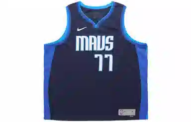 Nike NBA Mavericks Doncic 77 Navy