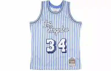 Mitchell & Ness Shaquille O'Neal 34 Lakers Jersey