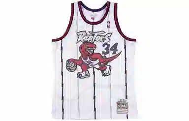 Mitchell & Ness NBA Raptors Oakley 34 Home Jersey 98-99