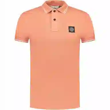 Stone Island Polo Shirt Orange