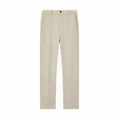 九牧王男裤专家 宽松纯色直筒休闲裤 男款