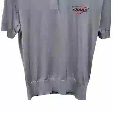 Prada Logo Embroidered Polo Shirt