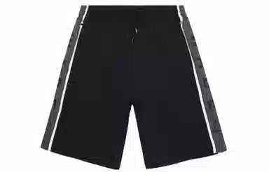 李宁 韦德系列 宽松针织运动短裤 男款 新标准黑