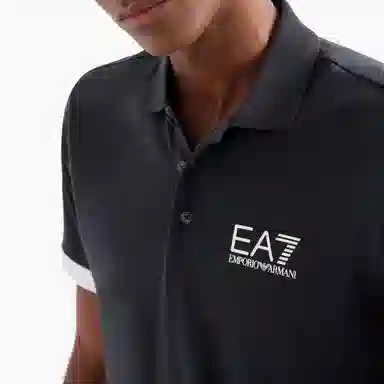 Emporio Armani EA7 SS24 Polo Night Blue
