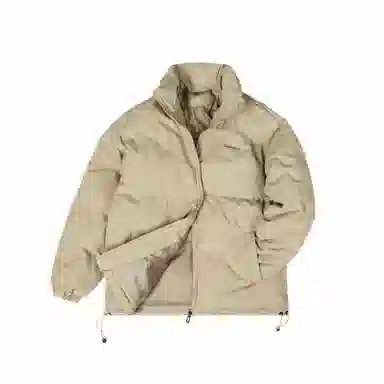 完型 防水透气保温不起球抗静电棉服 男女同款 深卡其