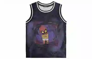 FireMonkey Halloween Basketball Jersey Black